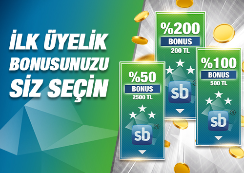 ilk uyelik bonusu